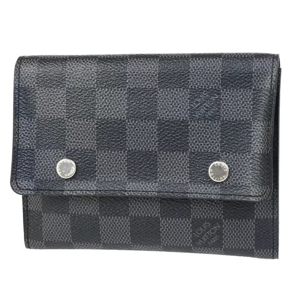 LOUIS VUITTON Compact Modulable Wallet Damier Graphite Black - Picture 16 of 16